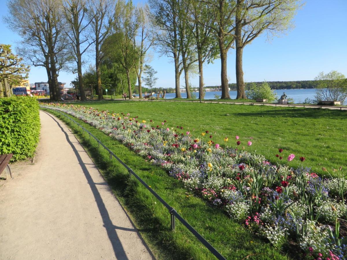 Ferienwohnungen "Marie" Mit Terrassen, Inclusive Park- Und Stellplaetze Am Haus, Mueritz-Strand Nur 700M, Altstadt 10Min, Ruhige Lage, Waren  Esterno foto